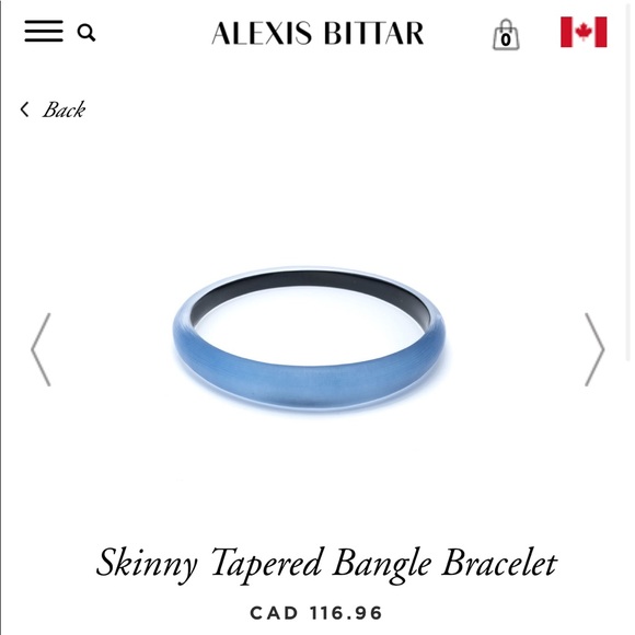 π¦ Alexis Bittar Skinny Tapered Bangle Bracelet - Picture 4 of 6